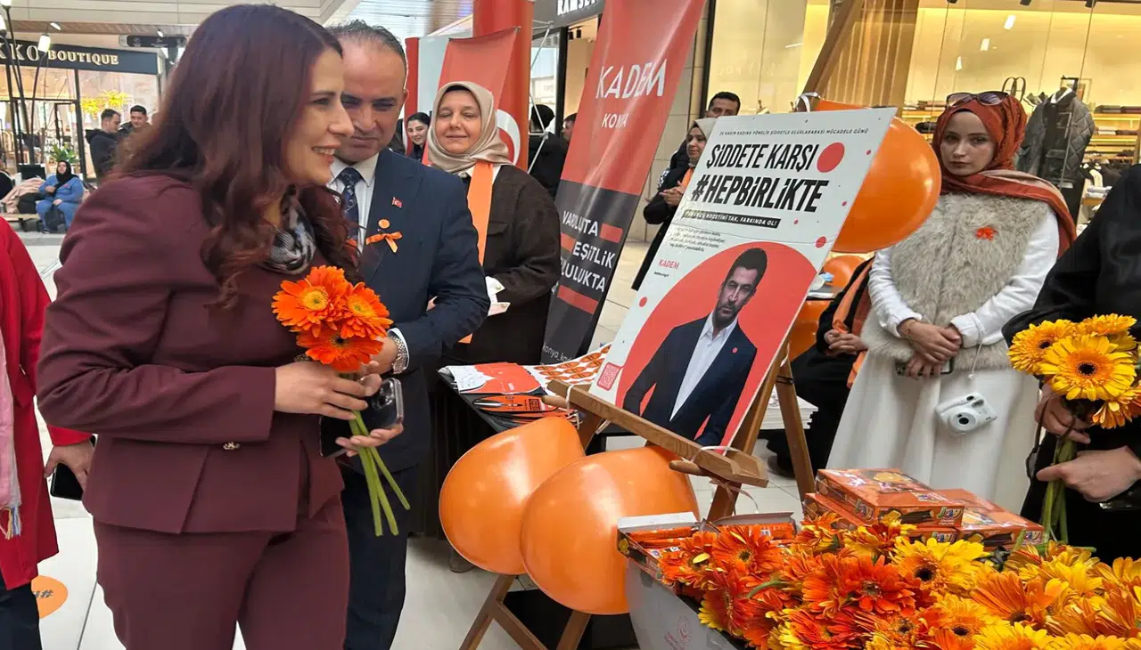 Konya’da kadın dayanışması zirvede: Şiddete karşı güçlü bir ses!