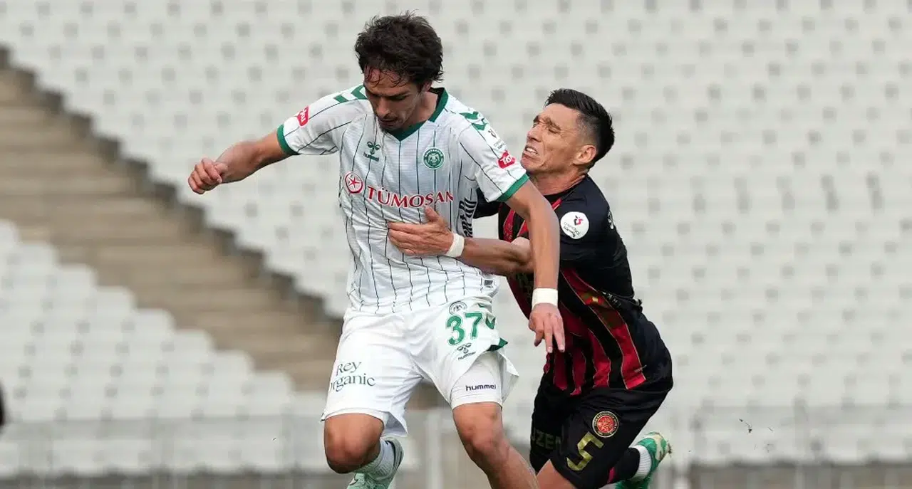 Konyasporlu oyuncu, ilk Süper Lig maçına çıktı
