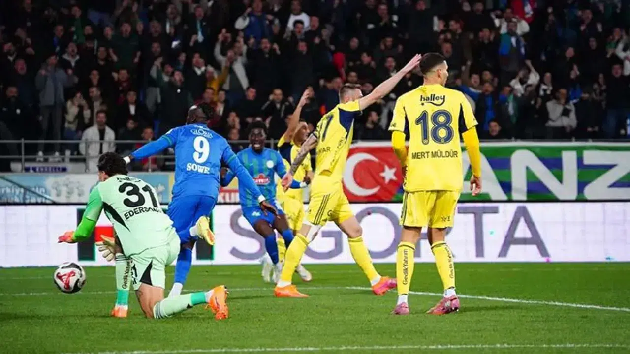 Fenerbahçe’den muhteşem geri dönüş! Rize’de gol düellosu