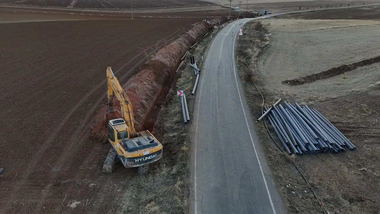 Konya'da kesintisiz su dönemi: 6,5 kilometrelik hat yenilendi