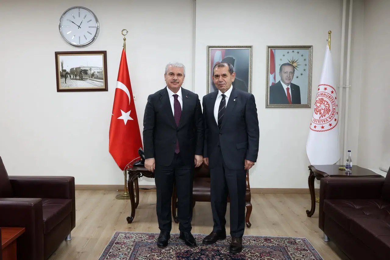 Galatasaray Başkanı Konya'ya geldi