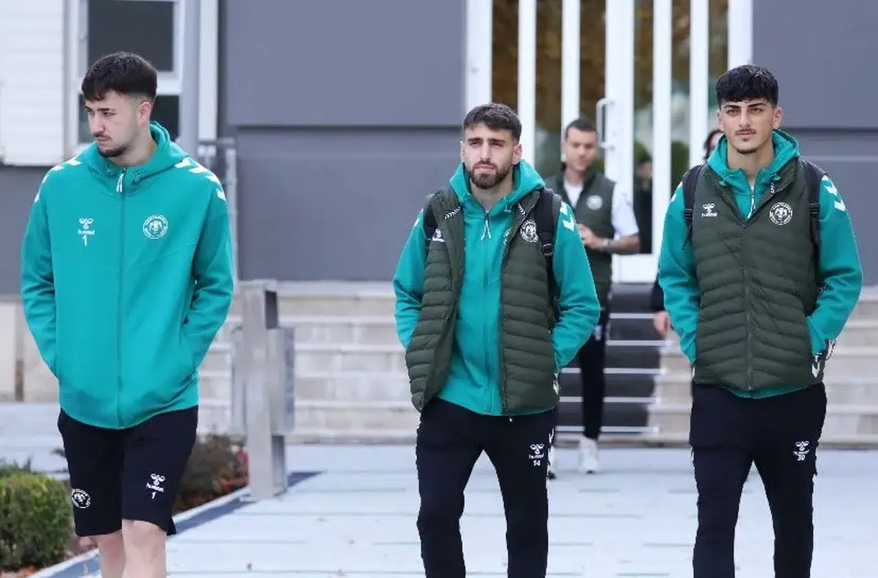 Konyaspor kafilesi Muş'a uçtu