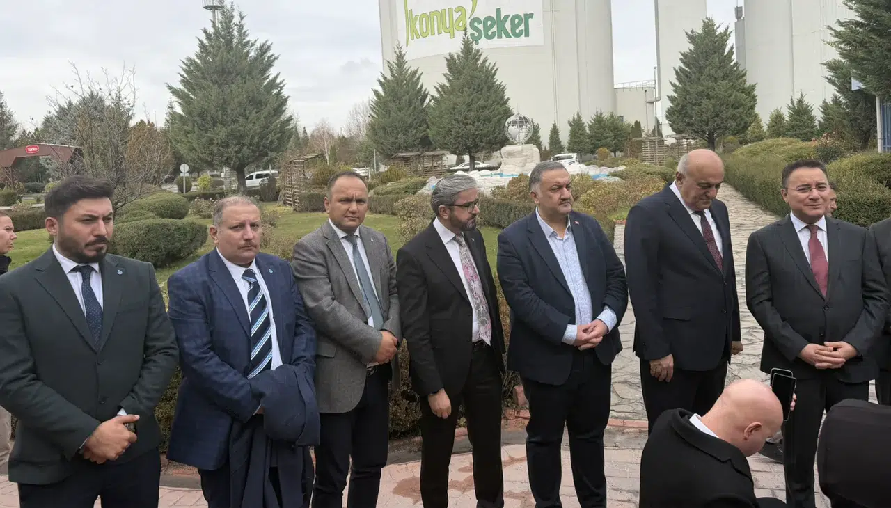 DEVA Partisi'nden Konya Şeker'e ziyaret: “Program teşkilatımıza güç kattı”