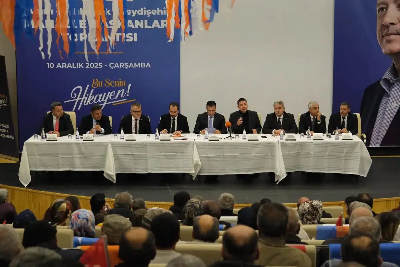 AK Parti Konya harekete geçti! Dikkat çeken ilçede kritik toplantı