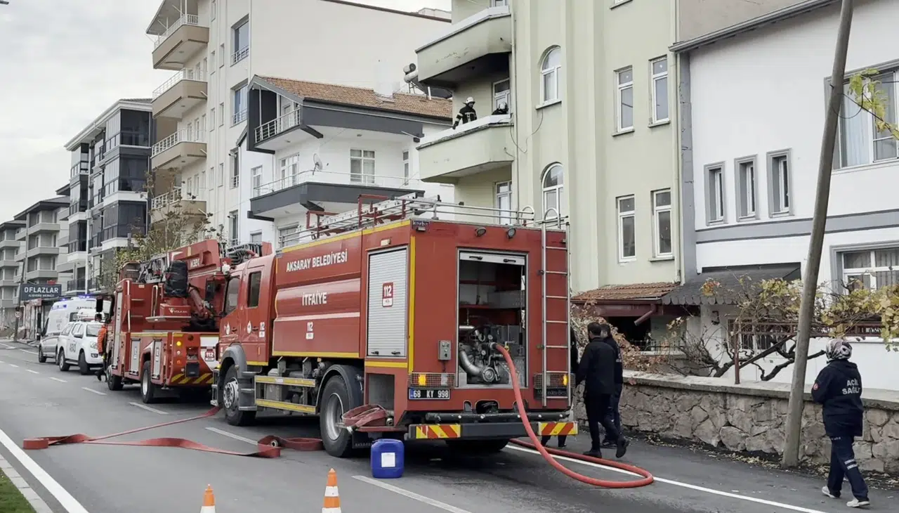 Sobadan çıkan küller yangına sebep oldu