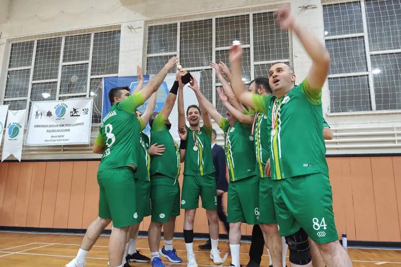 Konya DSİ’den nefes kesen turnuva