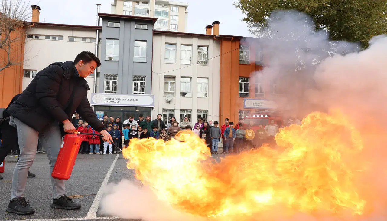 3 Aralık’ta Konya Büyükşehir’den örnek adım: Engellilere afet eğitimi!