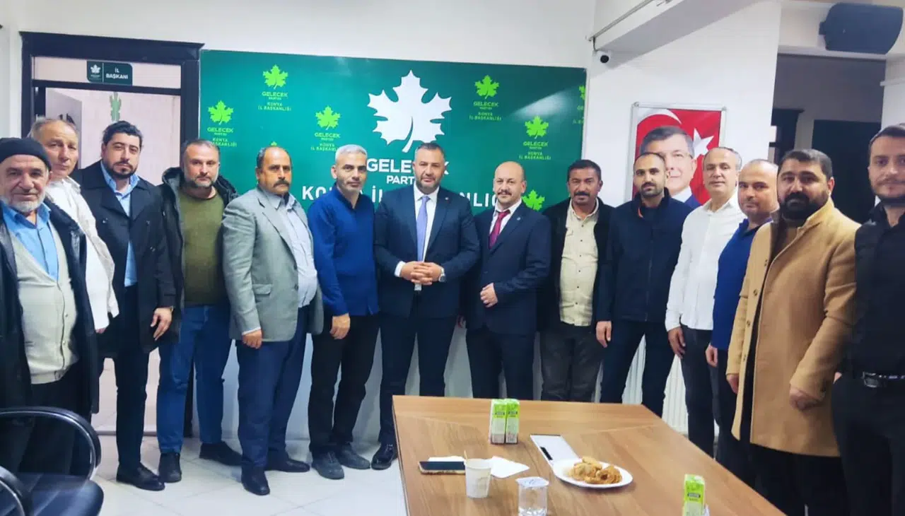 Gelecek Partisi Meram’da değişim rüzgârı: Yeni başkan Akbay oldu