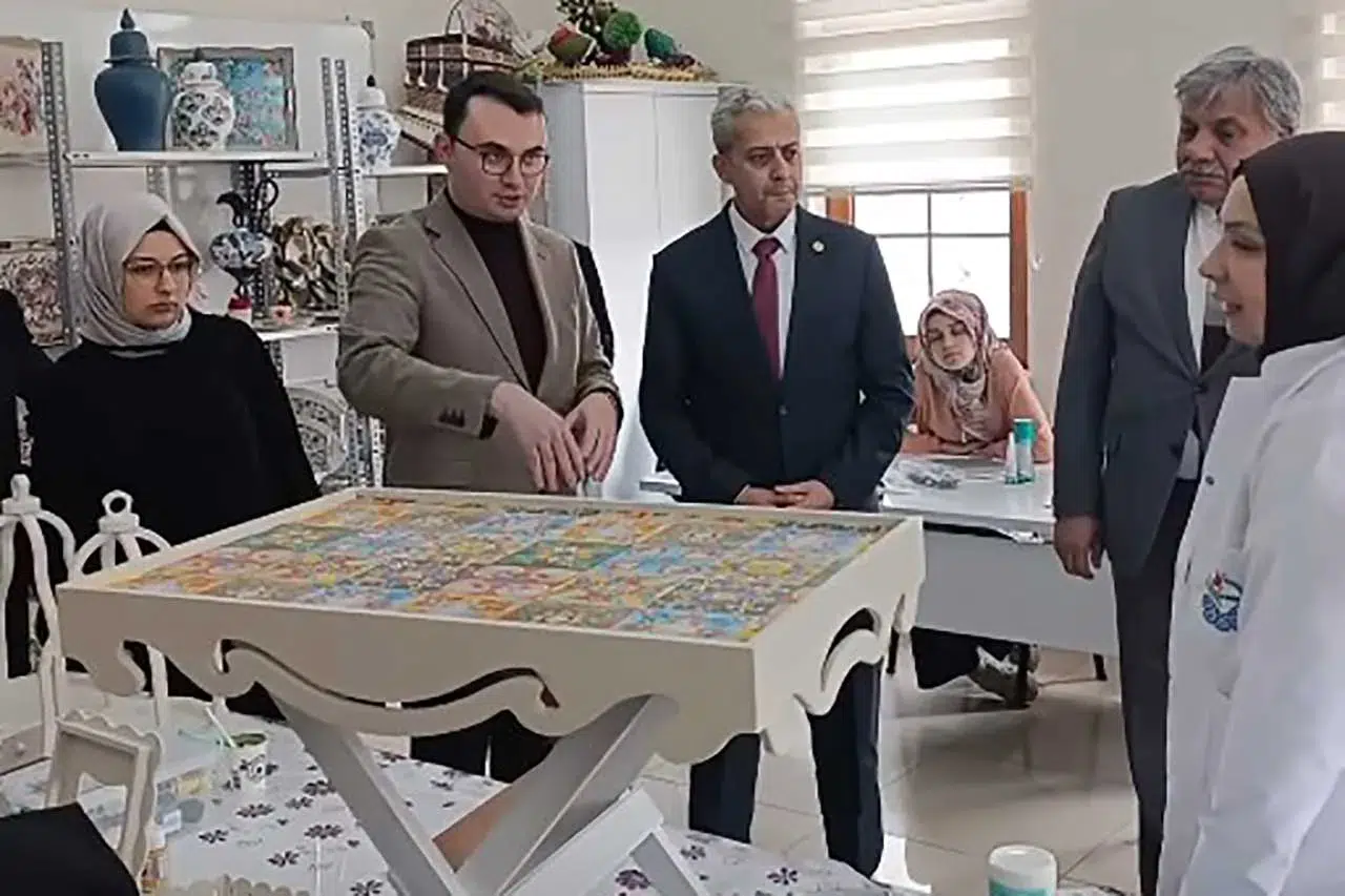 Konya'da kadınlar üretiyor, aile bütçesine katkı sağlıyor