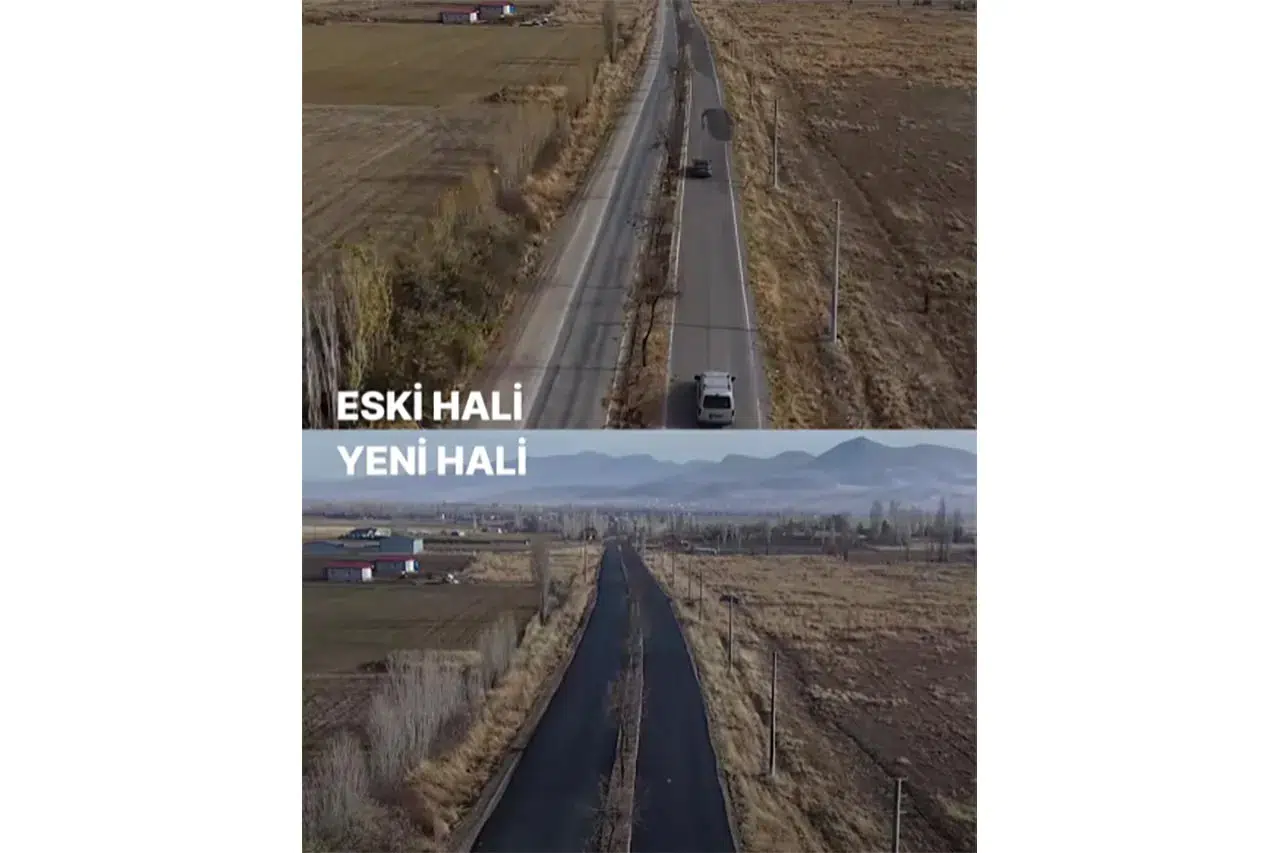 Konya'daki o yol yenilendi! Eski hali ve yeni hali paylaşıldı