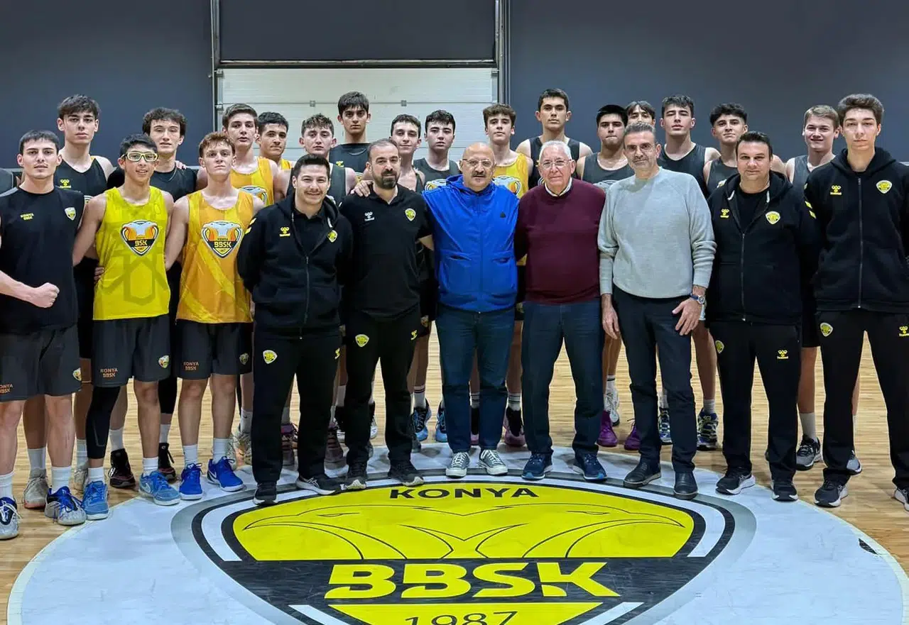 Türk basketbolunun efsane koçu Konya'ya geldi