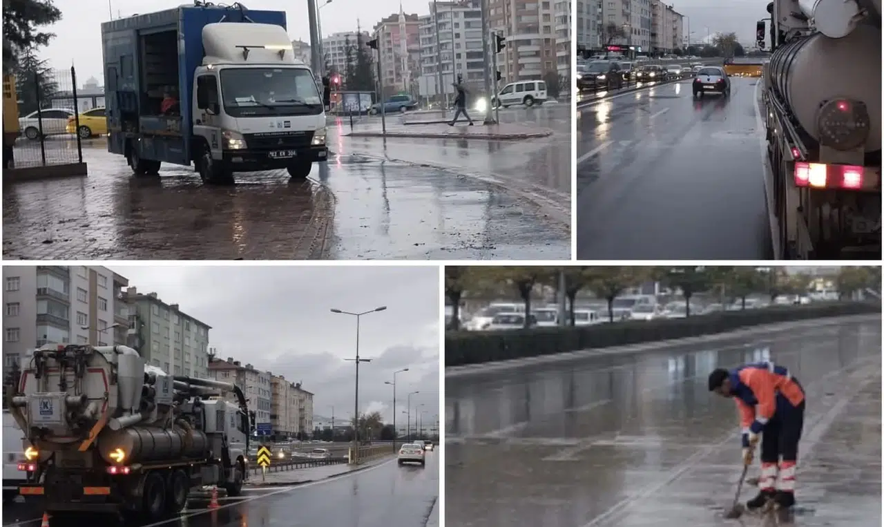 Konya’da yağışlarla ilgili son durum açıklandı!