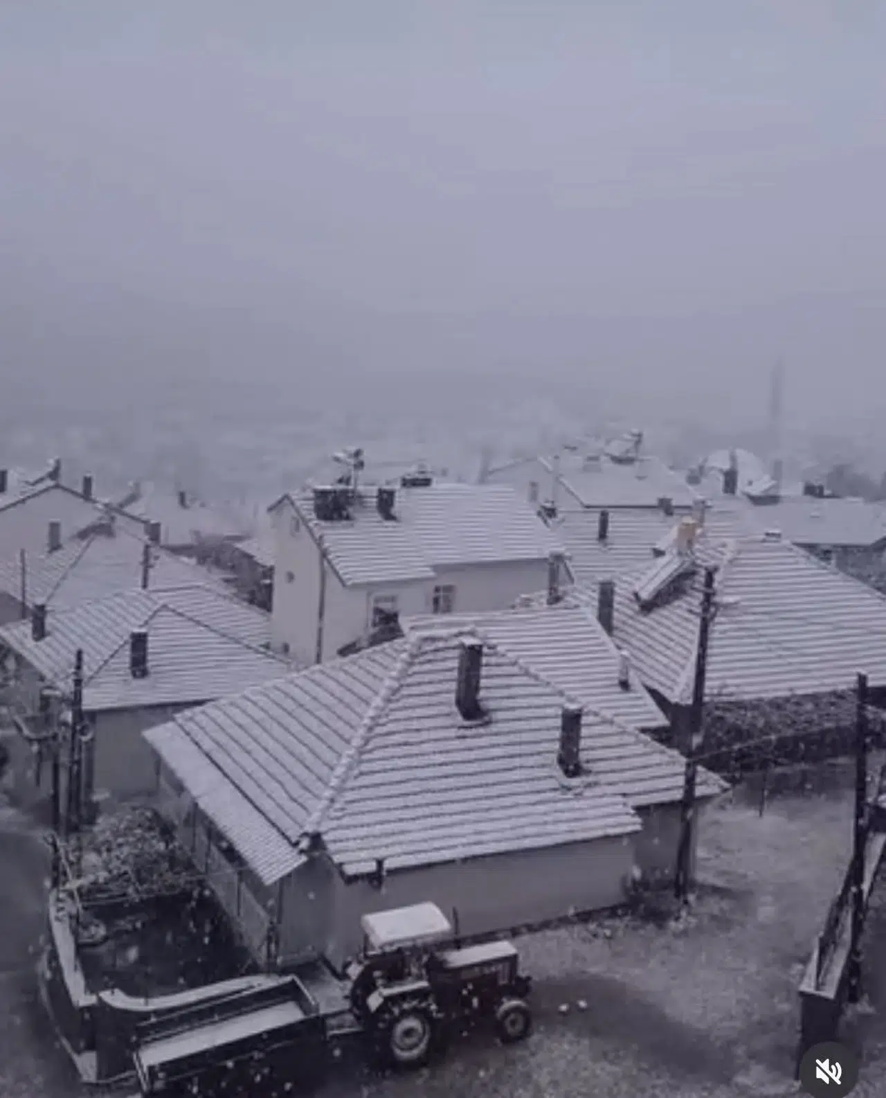 Konya’da kar yeniden başladı! İşte karın başladığı yerler…