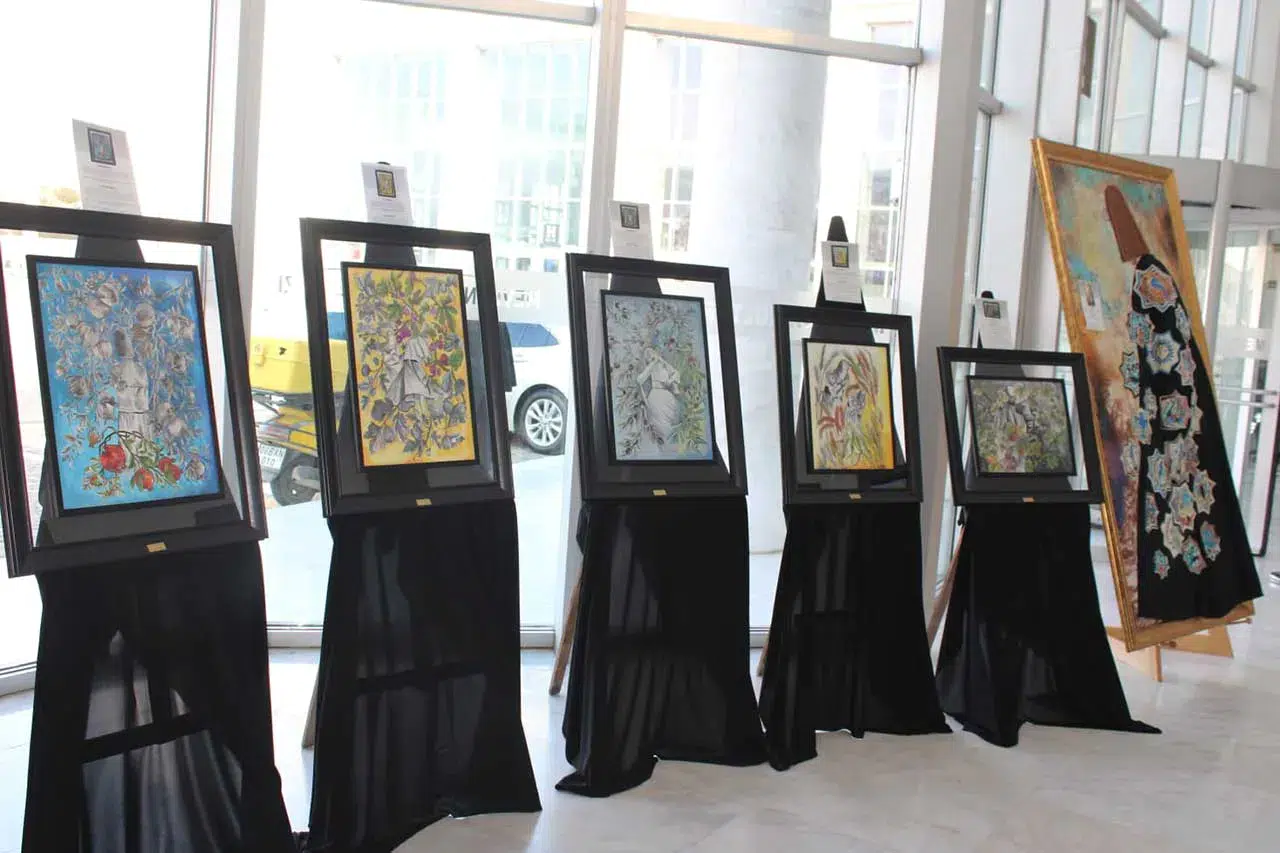 Konya Olgunlaşma Enstitüsü’nden özel sergi! Mevlana'nın öğütleri sanatla hayat buldu