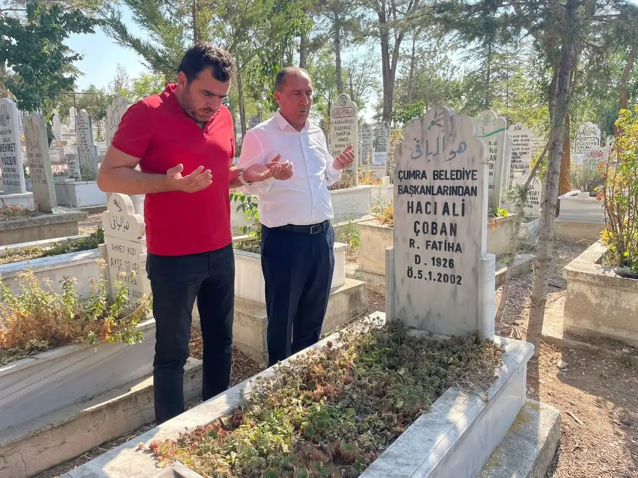 Konyalı Başkan vefasını gösterdi