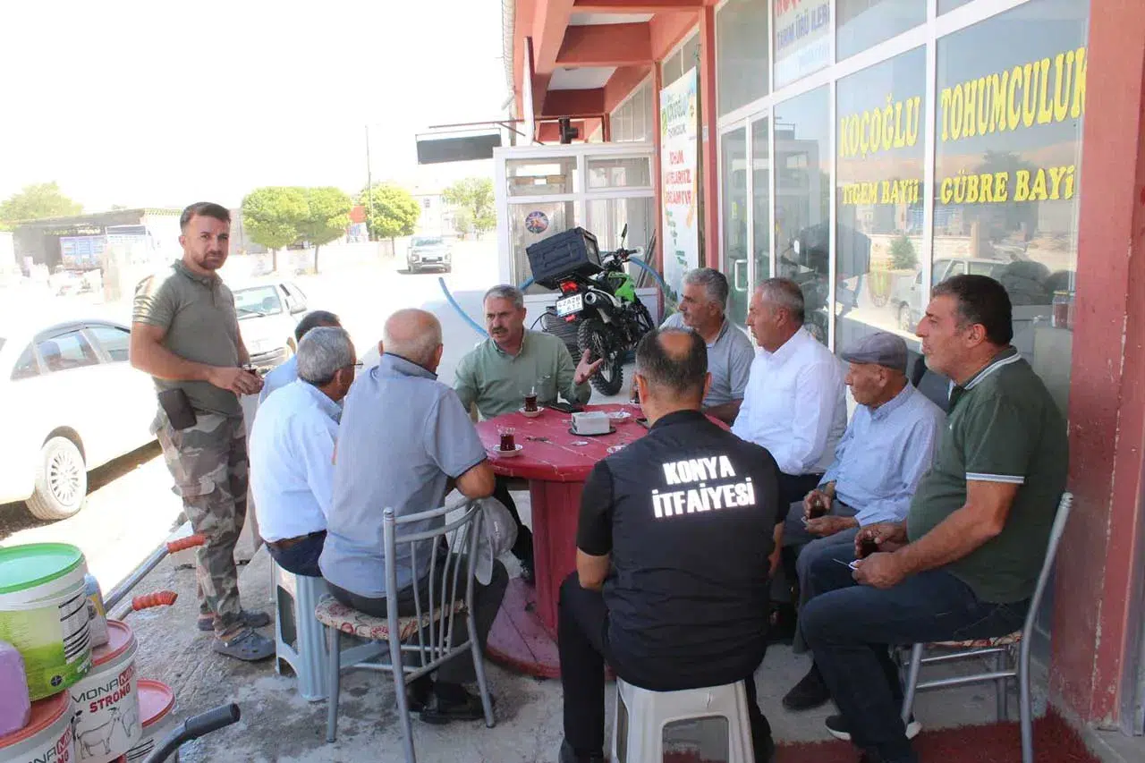 Yunak Belediye Başkanı Günaltay, esnaf ve vatandaşlarla buluştu