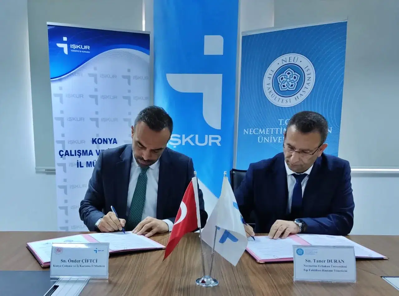 Necmettin Erbakan Üniversitesi Hastanesi ve İŞKUR’dan 70 kişilik işgücü programı