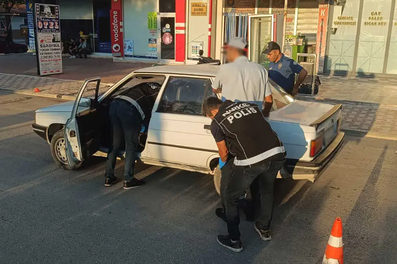Konya'da narkotik operasyonu! Uyuşturucuya geçit yok!
