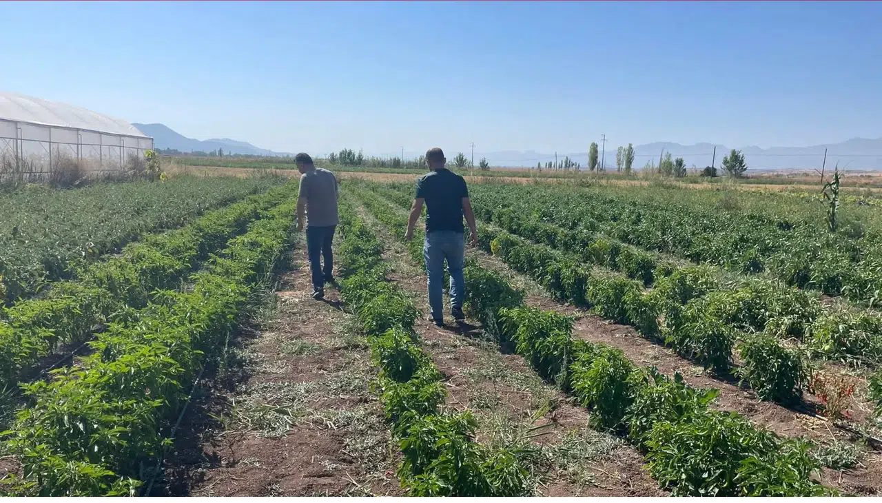 Tarımsal üretimin geleceği için sahadalar!