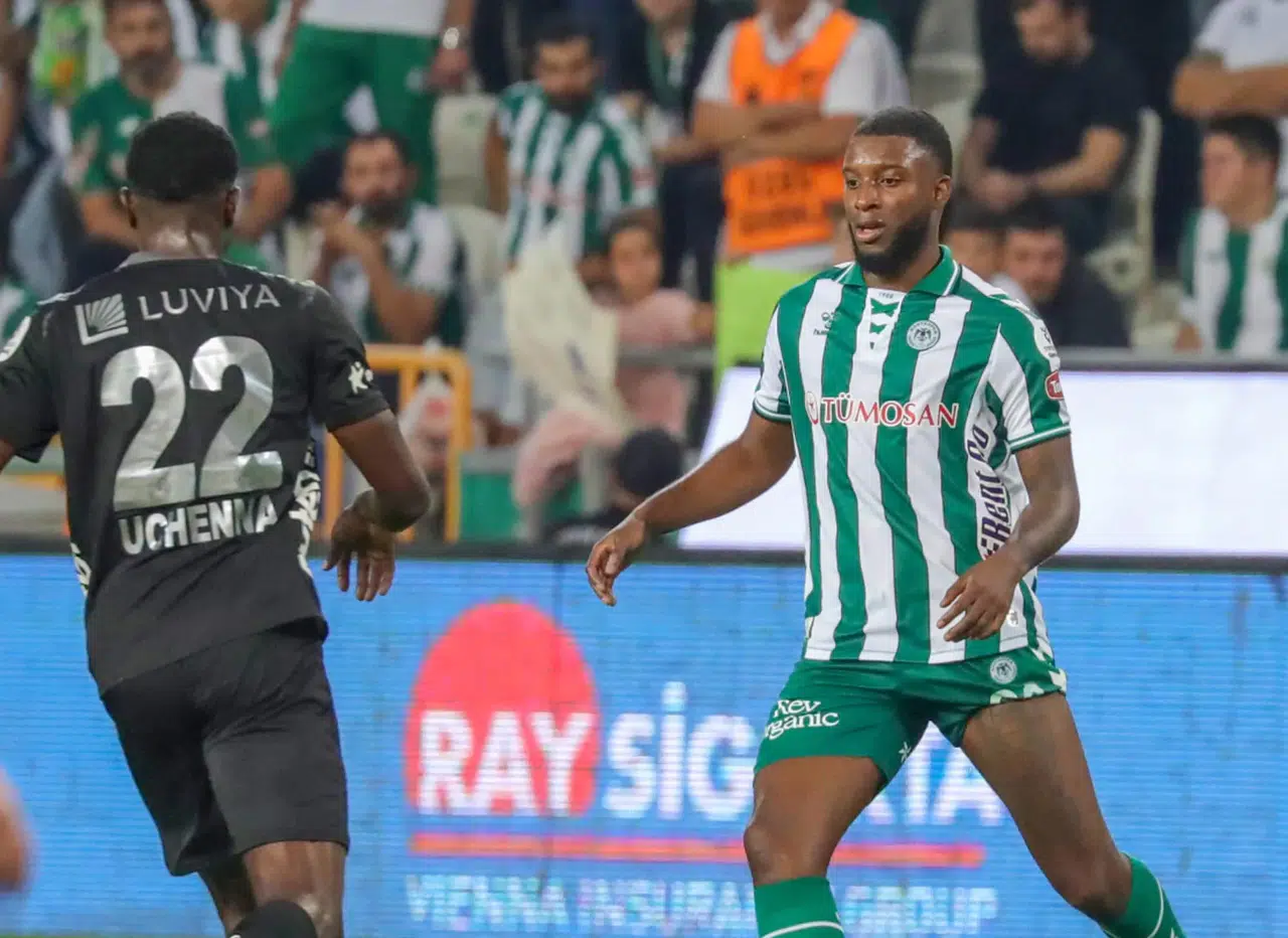 Konyasporlu oyuncunun bileği burkuldu