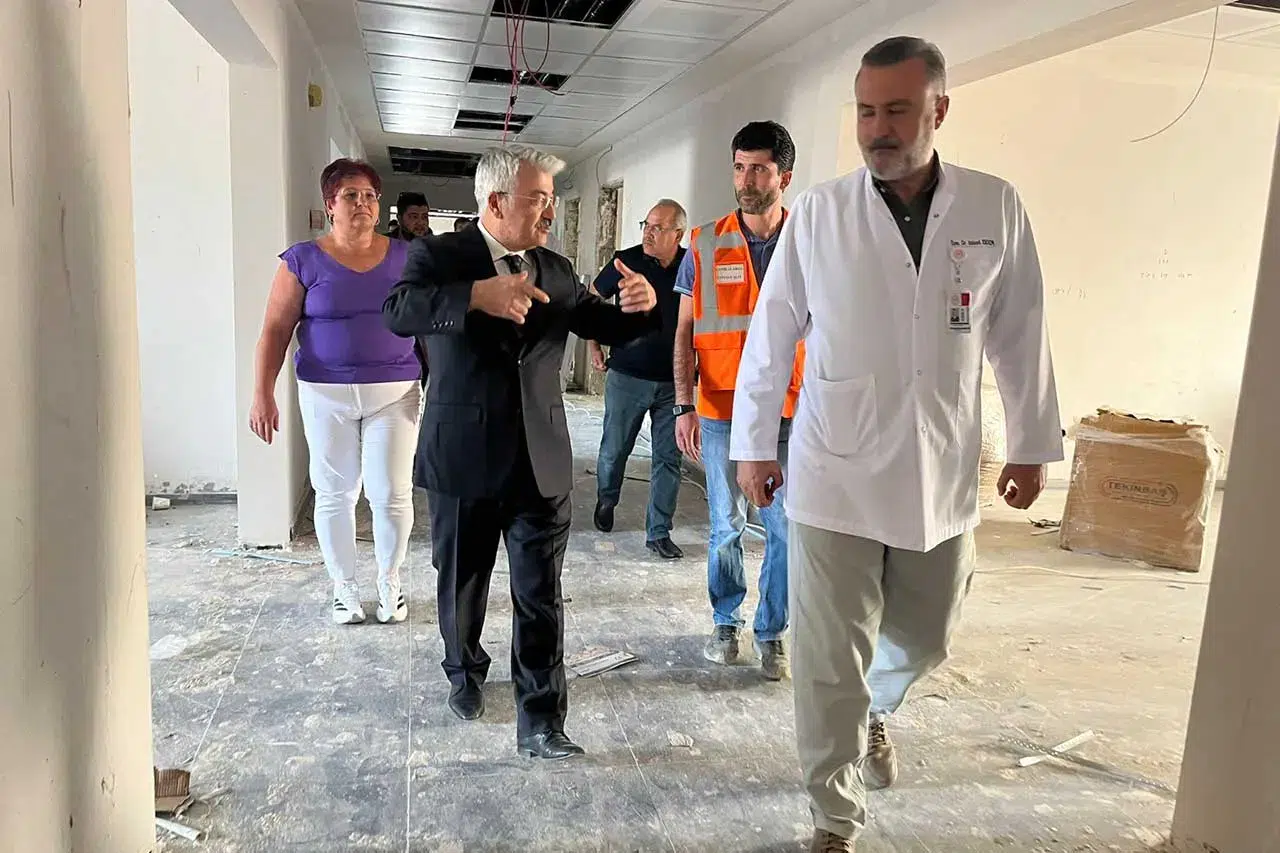 Konya'daki devlet hastanesinin ek binası tamamlanıyor