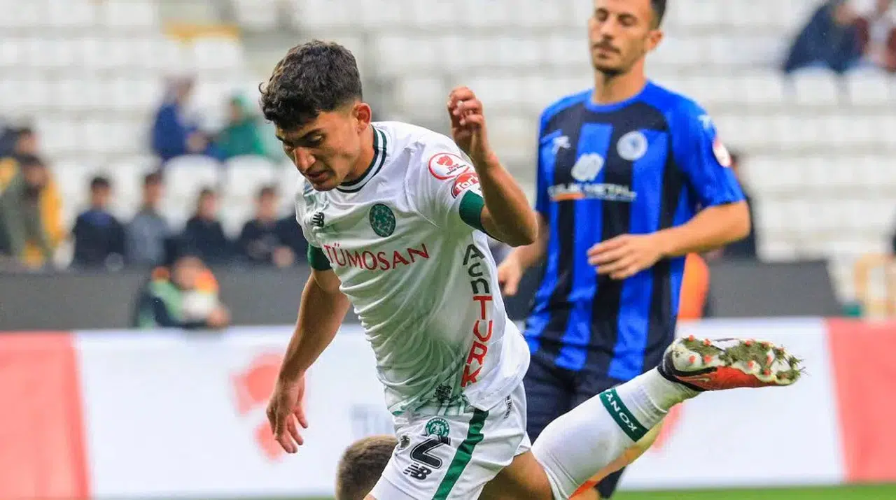 Konyasporlu oyuncu, transferin son günü takım değiştirdi