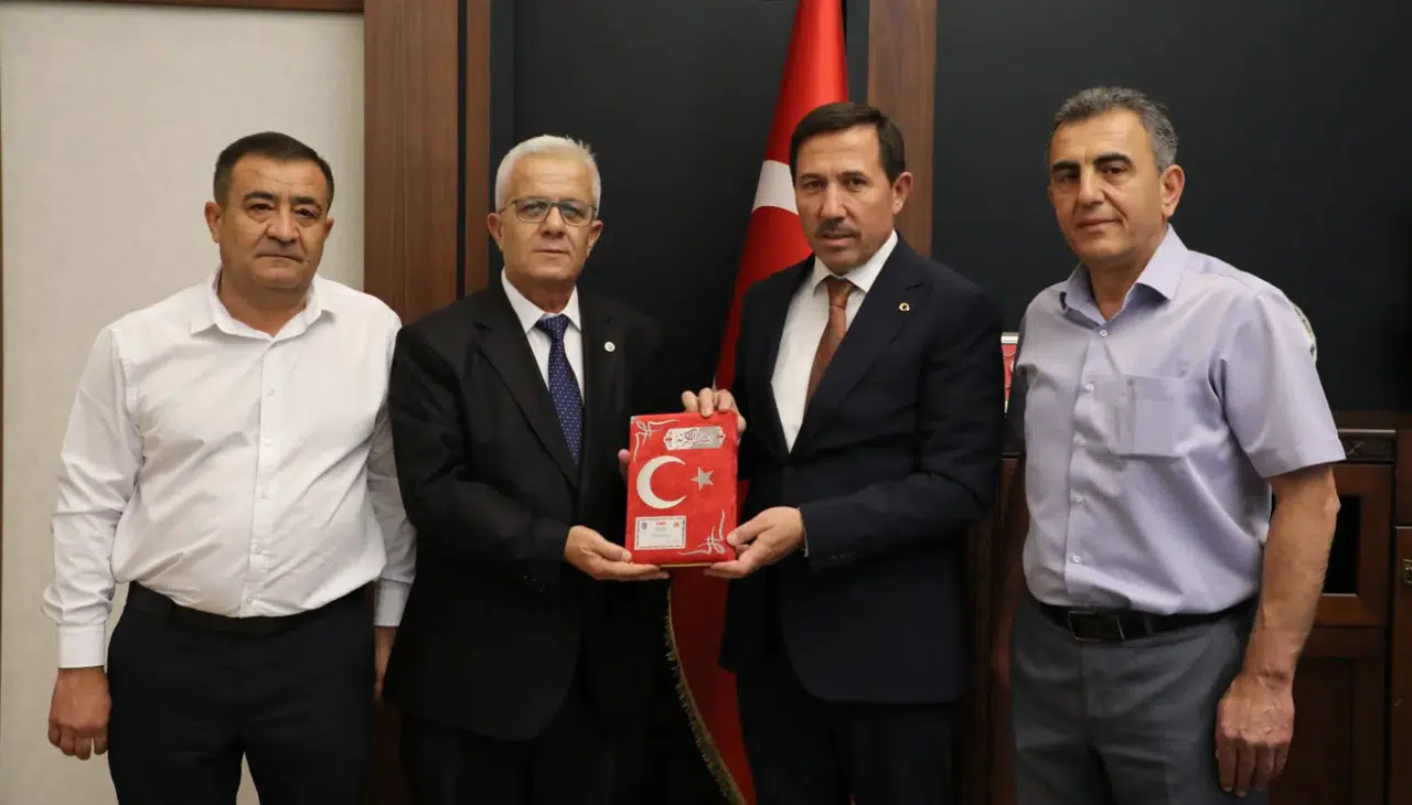 Konya Polis Emeklileri Derneği, belediye başkanlarıyla bir araya geldi