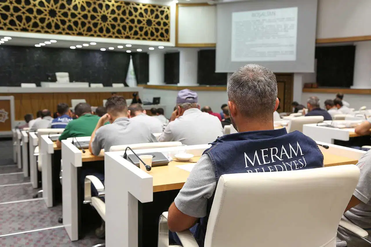 Meram Belediyesi'nden tehlikeli madde taşımacılığı eğitimi