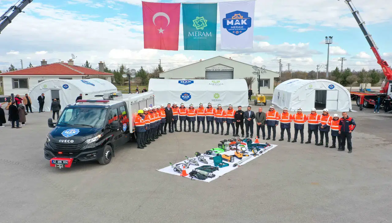 Meram Belediyesi'nden afetlere karşı özel hazırlık!