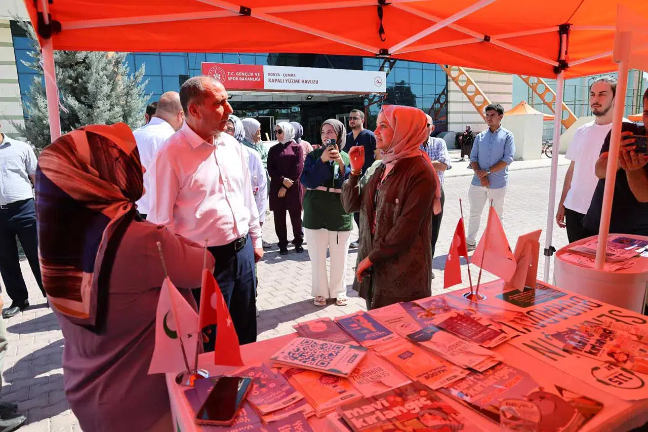 Konya'da "Hareket Et, Doğru Beslen" etkinliğine yoğun ilgi