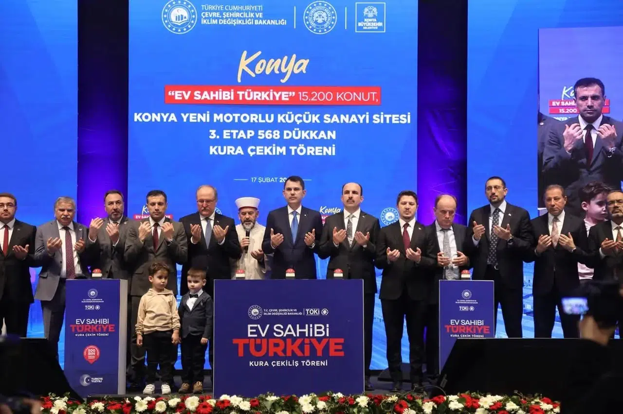 Konya’da Meram, Selçuklu ve Karatay’da TOKİ hak sahipleri belli oldu! İşte o liste