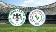 Konyaspor -Rizespor Canlı (0-0)