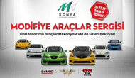 Modifiye tutkunları M1 Konya AVM’de buluşuyor