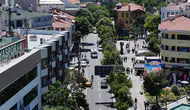 Konya'nın en işlek caddesi baştan sona yenilendi
