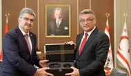 Konya Milletvekili KKTC Cumhurbaşkanı ile görüştü!