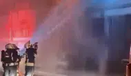 Konya Marangozlar Sanayi Sitesi’nden büyük yangın!