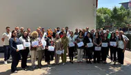 Konya'da geleceğin tarımı için eğitim tamamlandı! 62 personele sertifika verildi