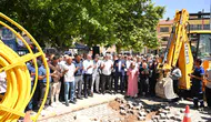 Konya'da 4 mahalle doğal gaza kavuşuyor! İlk kazma vuruldu