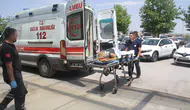 Konya'da şarampole savrulan otomobilde can pazarı