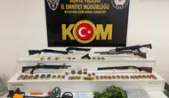 Konya'da tefecilik operasyonu! Silah, uyuşturucu ve senet ele geçirildi