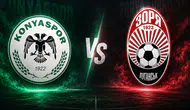 Konyaspor -  Zorya Luhansk maçı canlı izle