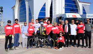 Konya'da 'Vatan Engel Tanımaz' sürüşü! 260 kilometre pedal çevirdiler