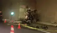 Konya-Antalya yolunda kaza! Tünelde duvara çarpan çift hayatını kaybetti