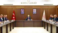Konya’da spor müsabakaları için güvenlik zirvesi! Alınacak tedbirler görüşüldü
