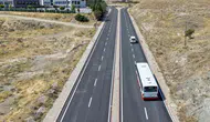 Konya’da o yol baştan sona yenilendi! 3 bin ton asfalt kullanıldı