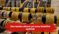 Dev banka altının yıl sonu hedefini açıkladı