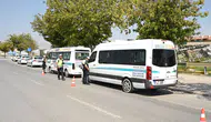Konya’da minibüs ve otobüslere sıkı kontrol! Ekipler sahaya çıktı