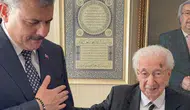 Konyalı Bakan Çiftçi, II. Abdülhamit’in torunu ile görüştü