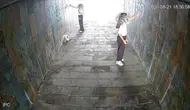 Konya’da alt geçitte bunu yaptılar! Güvenlik kameraları saniye saniye kaydetti