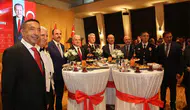 Konya protokolü resepsiyonda buluştu